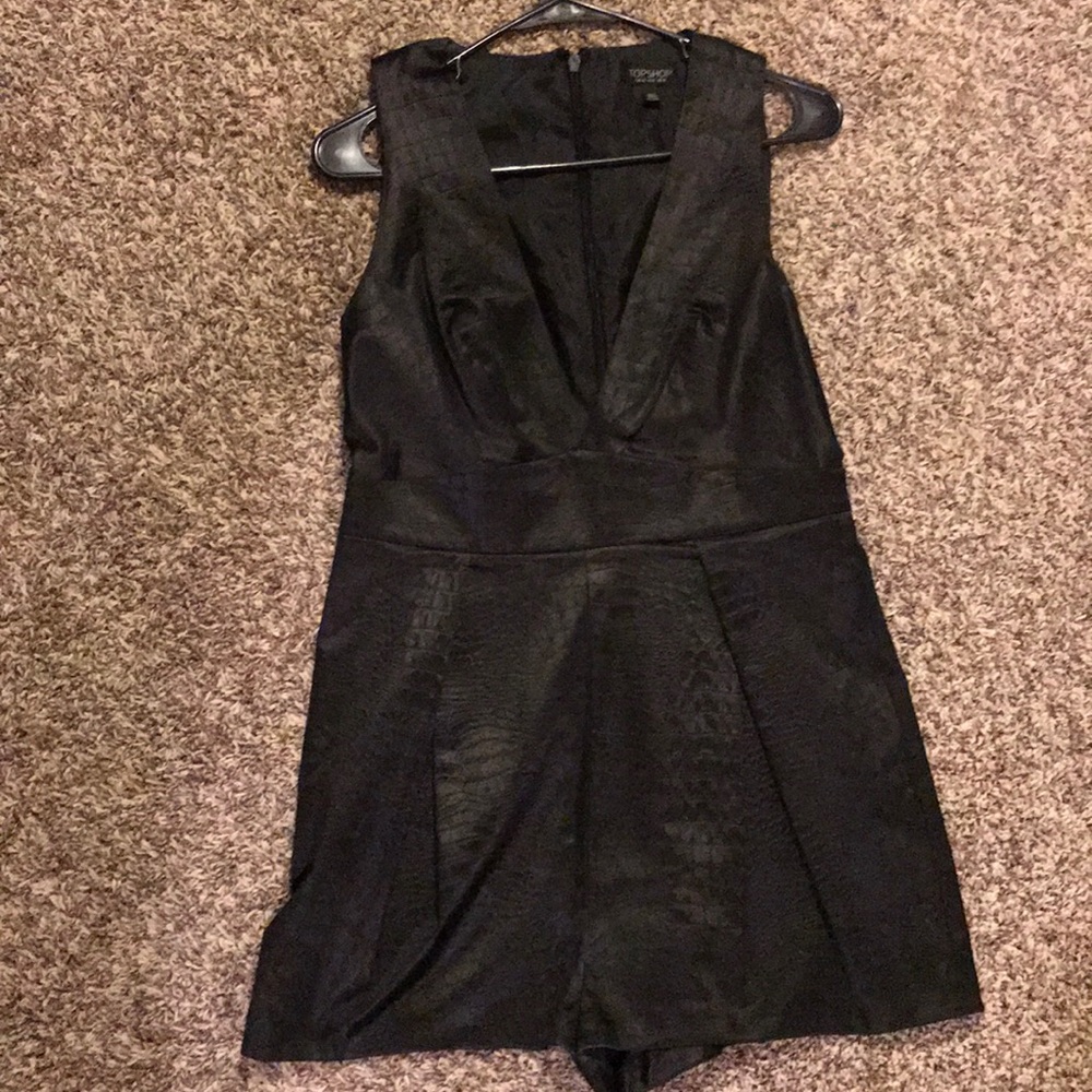 Low cut topshop romper